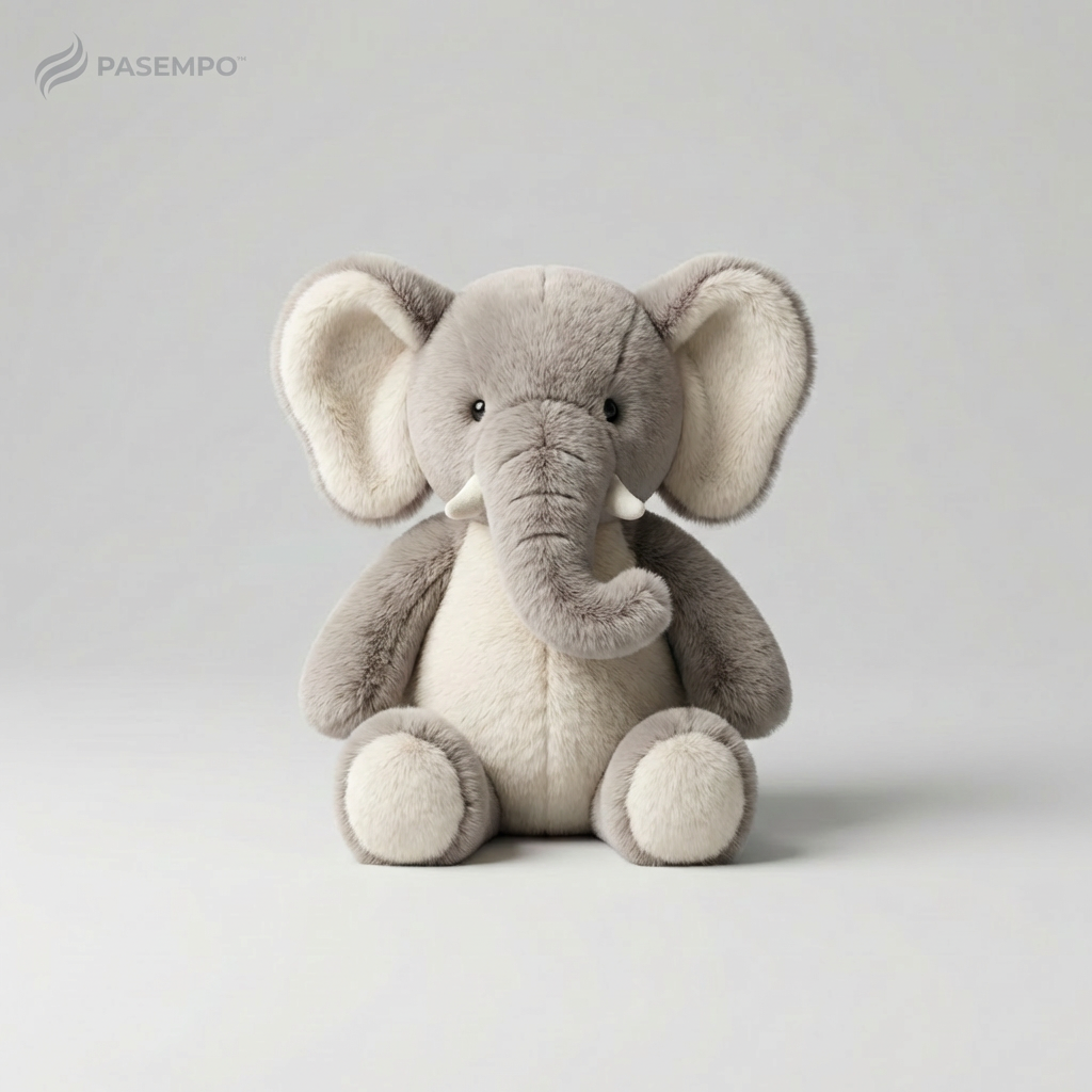 PASEMPO™ GentleTusk Plush Elephant Companion